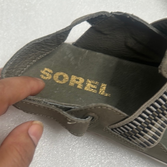 Sorel Stylish Olive Sandals size 8.5 comfy summer main image 6